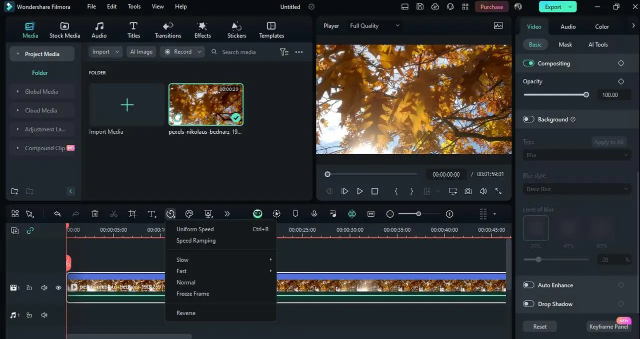 Filmora video editor